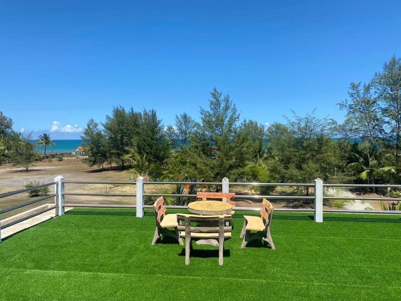 Kanza Beach Inn มารัง ภายนอก รูปภาพ